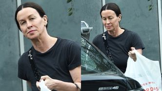 Alanis Morissette "przyłapana" na mieście. 50-letnia wykonawczyni hitu "Ironic" zachwyca formą