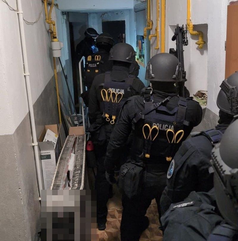 Łódź: Policja rozbiła gang narkotykowy. Zatrzymano sześciu mężczyzn
