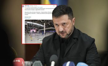 Alarm dronowy w Moskwie. Lotniska zamknięte, Ukraina zadaje cios