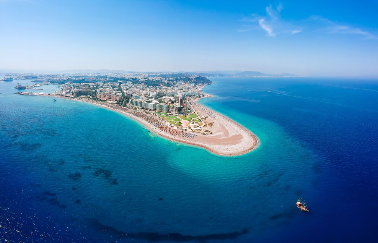 Plaża Elli na Rodos