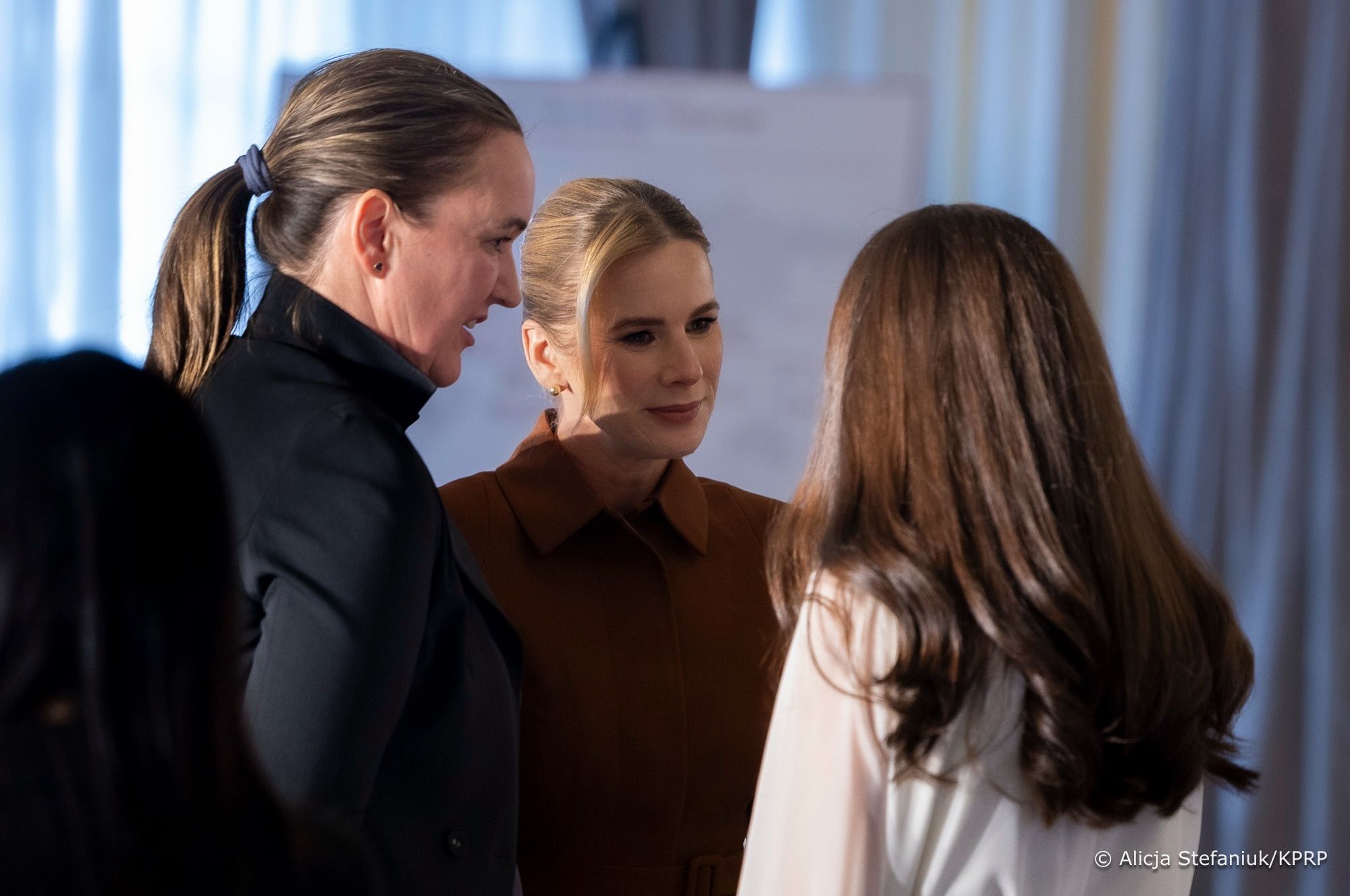 Marta Nawrocka i Melania Trump
