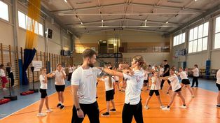 Trening z mistrzynią boksu w Kikole. Torunianka Aneta Rygielska spotkała się z młodzieżą