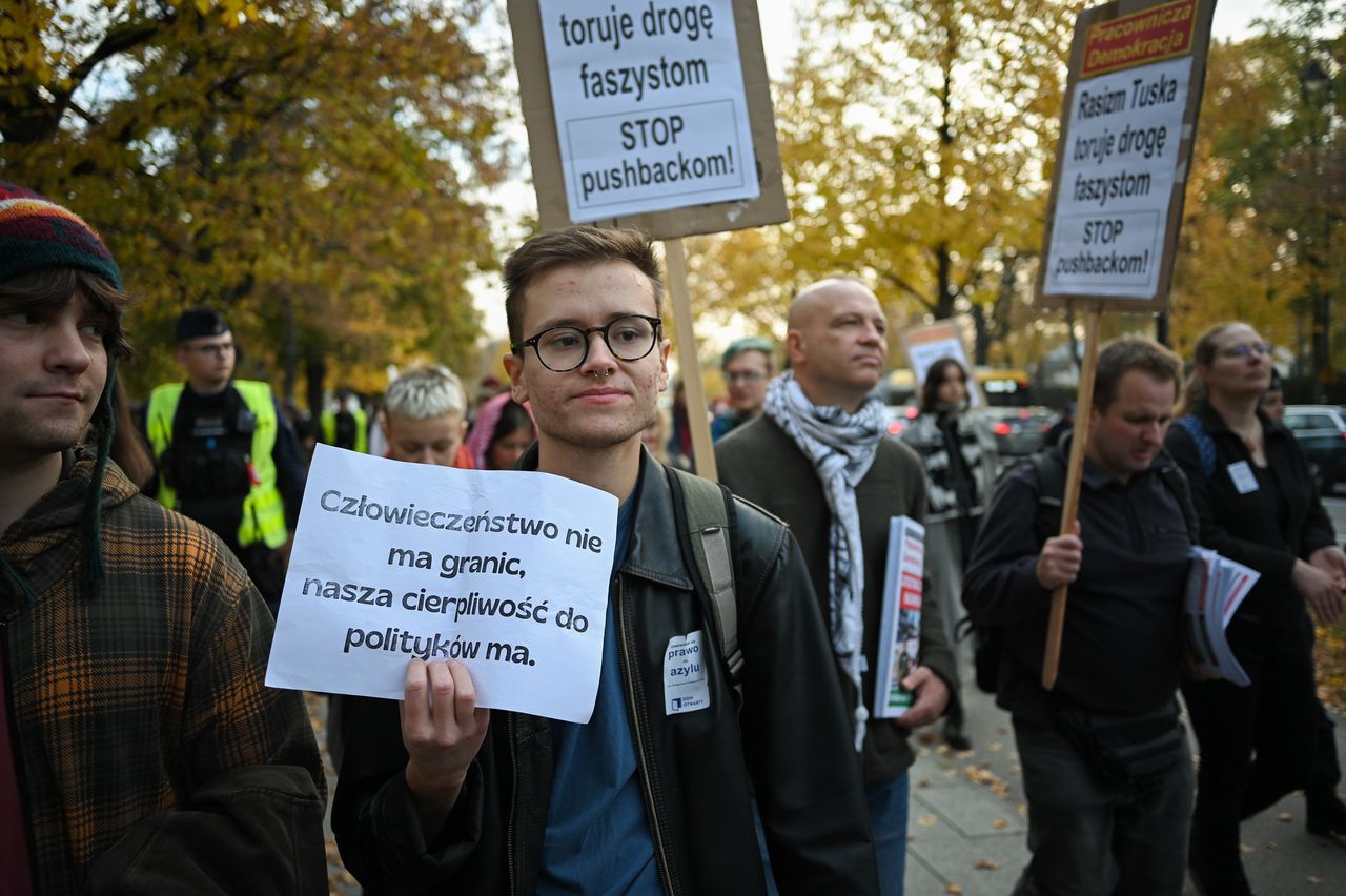 Demonstracja w Warszawie