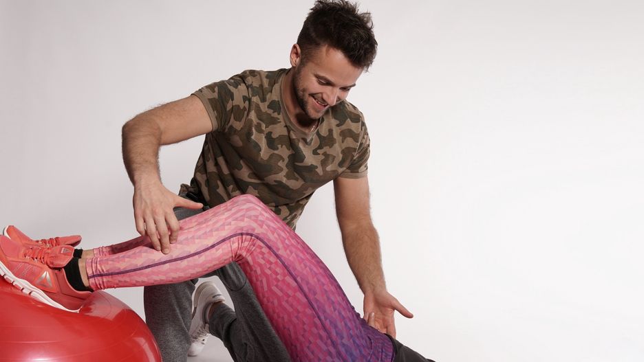 Na zdjęciu bohater naszego materiału z pacjentką