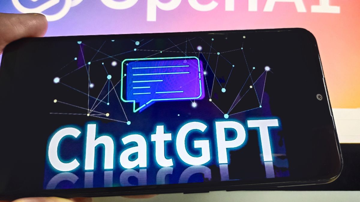 SUQIAN, CHINA - APRIL 26, 2023 - An Internet user checks ChatGPT on his mobile phone, Suqian, Jiangsu province, China, April 26, 2023. ChatGPT launch an enterprise subscription service. (Photo credit should read CFOTO/Future Publishing via Getty Images)