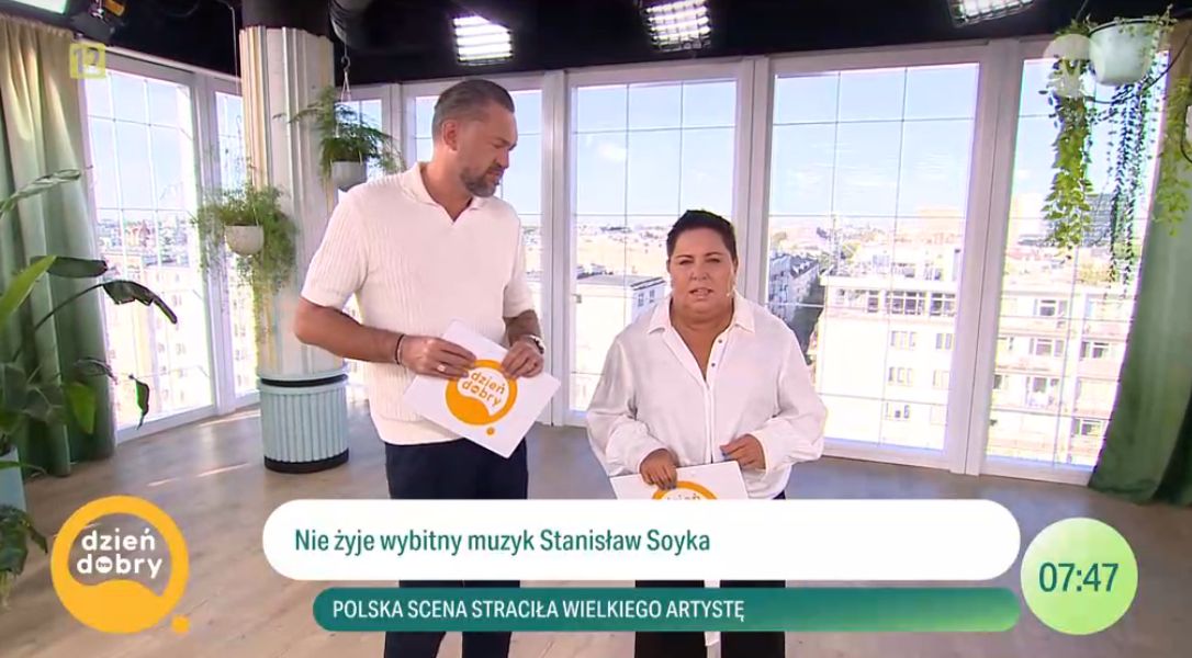 Piątkowe wydanie "DDTVN" poświęcono Stanisławowi Soyce