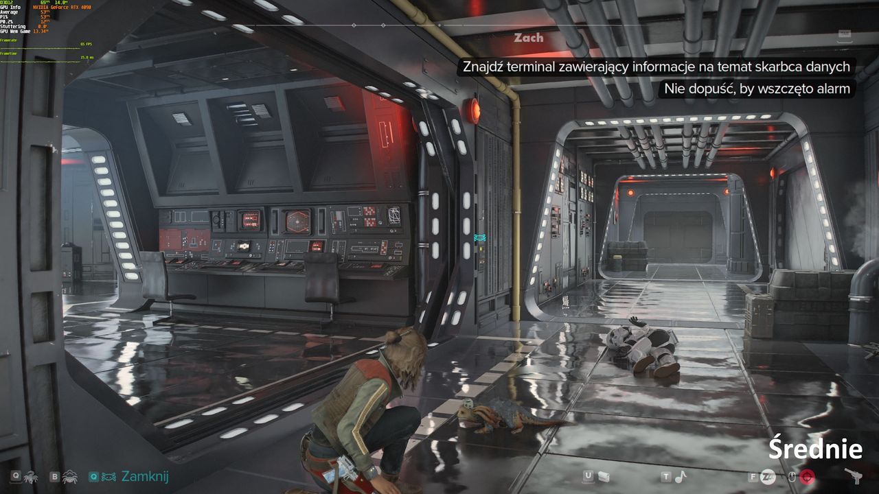 Star Wars Outlaws (PC) - porównanie ustawień graficznych 2 - Średnie