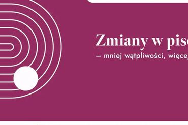 Zmiany w pisowni