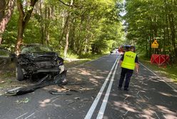 Tragiczny wypadek pod Gnieznem. Nie żyje jedna osoba. W akcji LPR. Są ranni