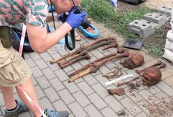 Ponure znalezisko w Gdyni. Odkopali ludzkie kości