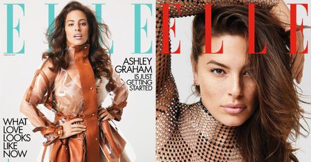 Niestrudzona Ashley Graham walczy o "wielki powrót" na łamach "Elle"