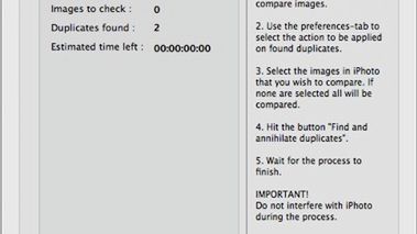 Duplicate Annihilator - zrobi porządek z duplikatami w iPhoto 1