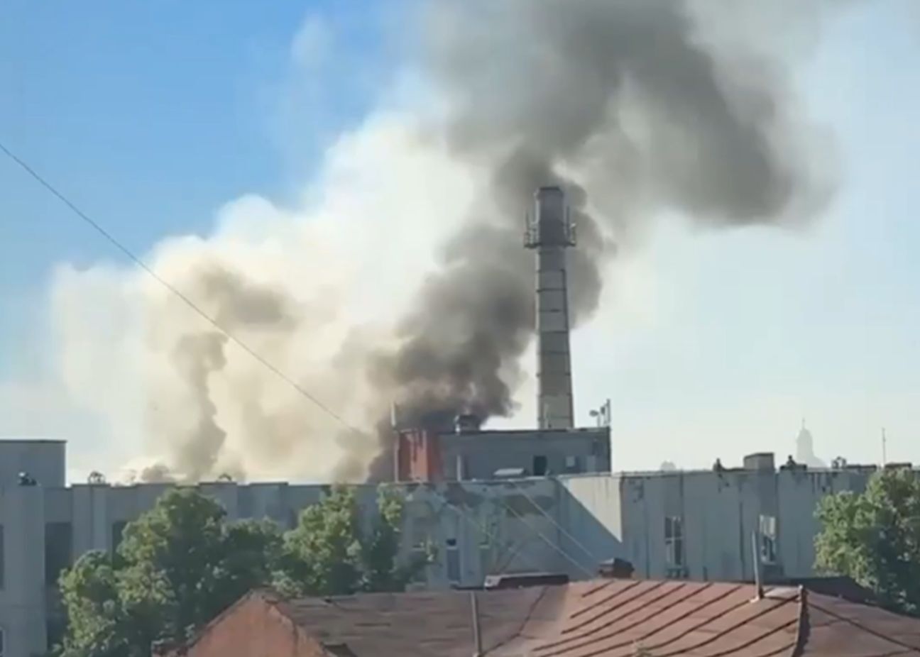 Ponad 1300 km od linii frontu. I tak została trafiona