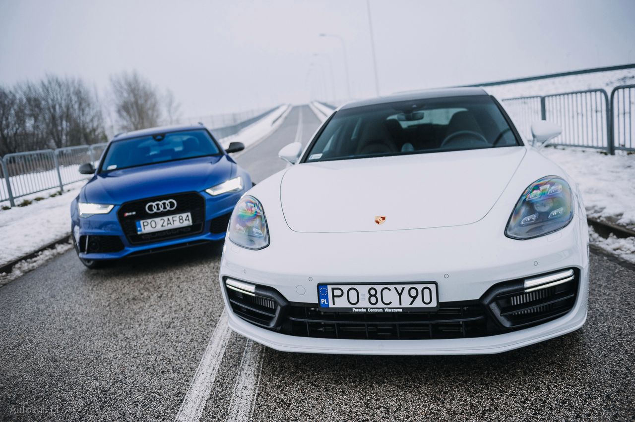 Audi RS6 Avant vs Porsche Panamera Sport Turismo Turbo