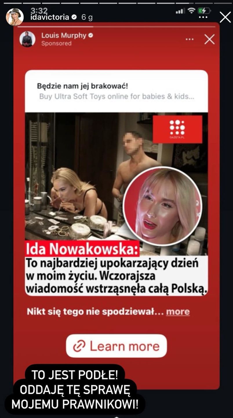 Ida Nowakowska też padła ofiarą kradzieży wizerunku