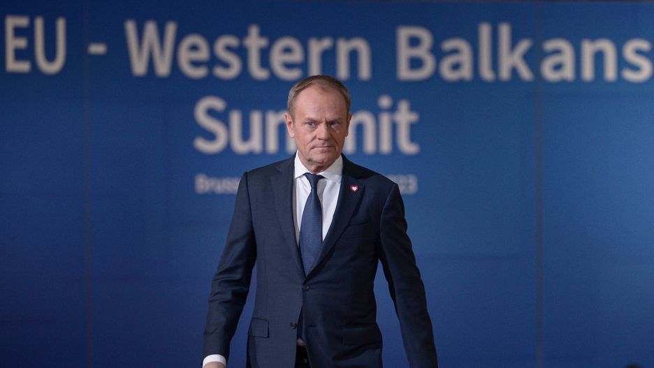 Donald Tusk
Marcin Obara
dziennikarze, media, polityk, premier, szczyt, ue, ue Ba�kany Zachodnie, unijny