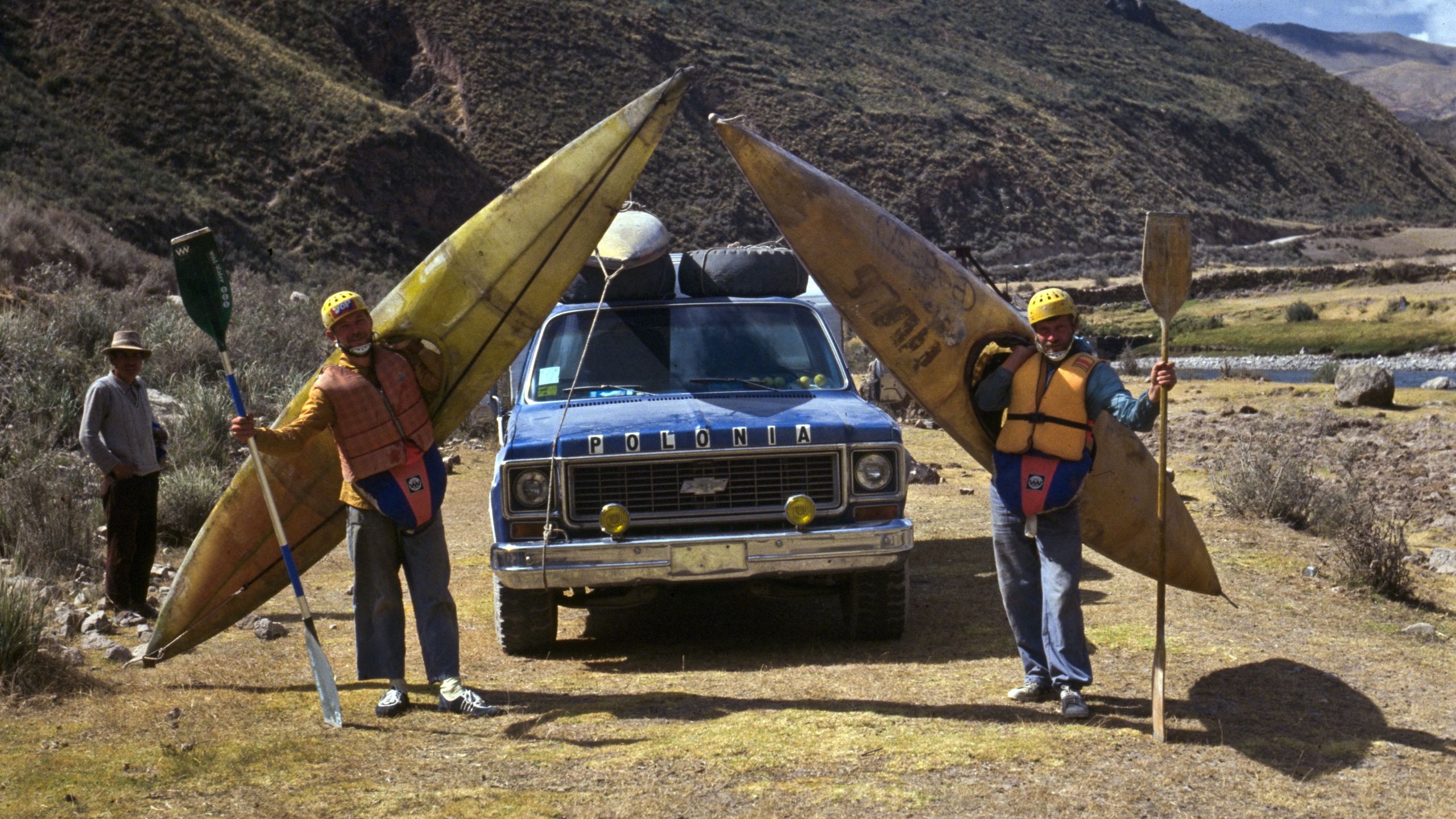 Peru 1980, Andrzej Piętowski (po lewej) i Piotr Chmieliński 