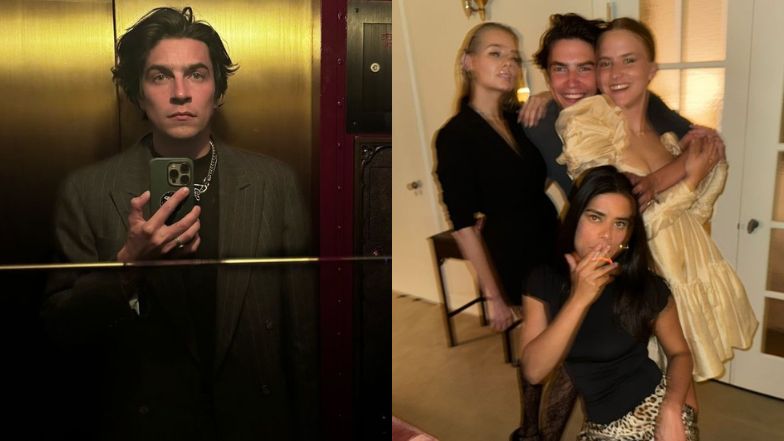 Nikodem Rozbicki świętuje urodziny w towarzystwie koleżanek z USA