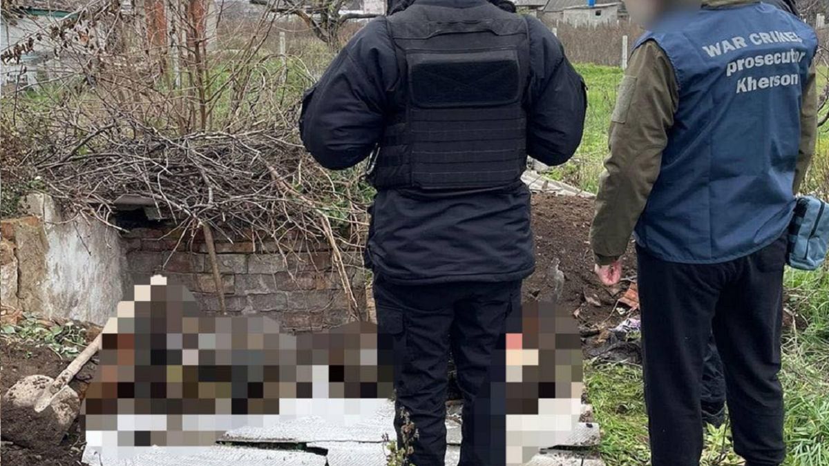 Ciała cywili na wyzwolonych terenach 