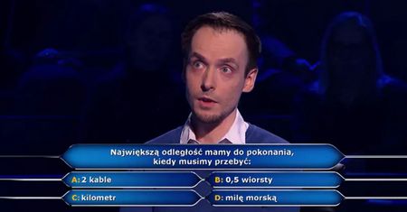 W "Milionerach" zrobił furorę. To seryjny gracz. Widzowie osłupieli