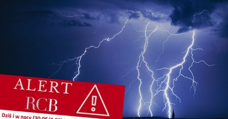 Alert RCB. Armagedon pogodowy. Burze, silny wiatr i ulewne deszcze
