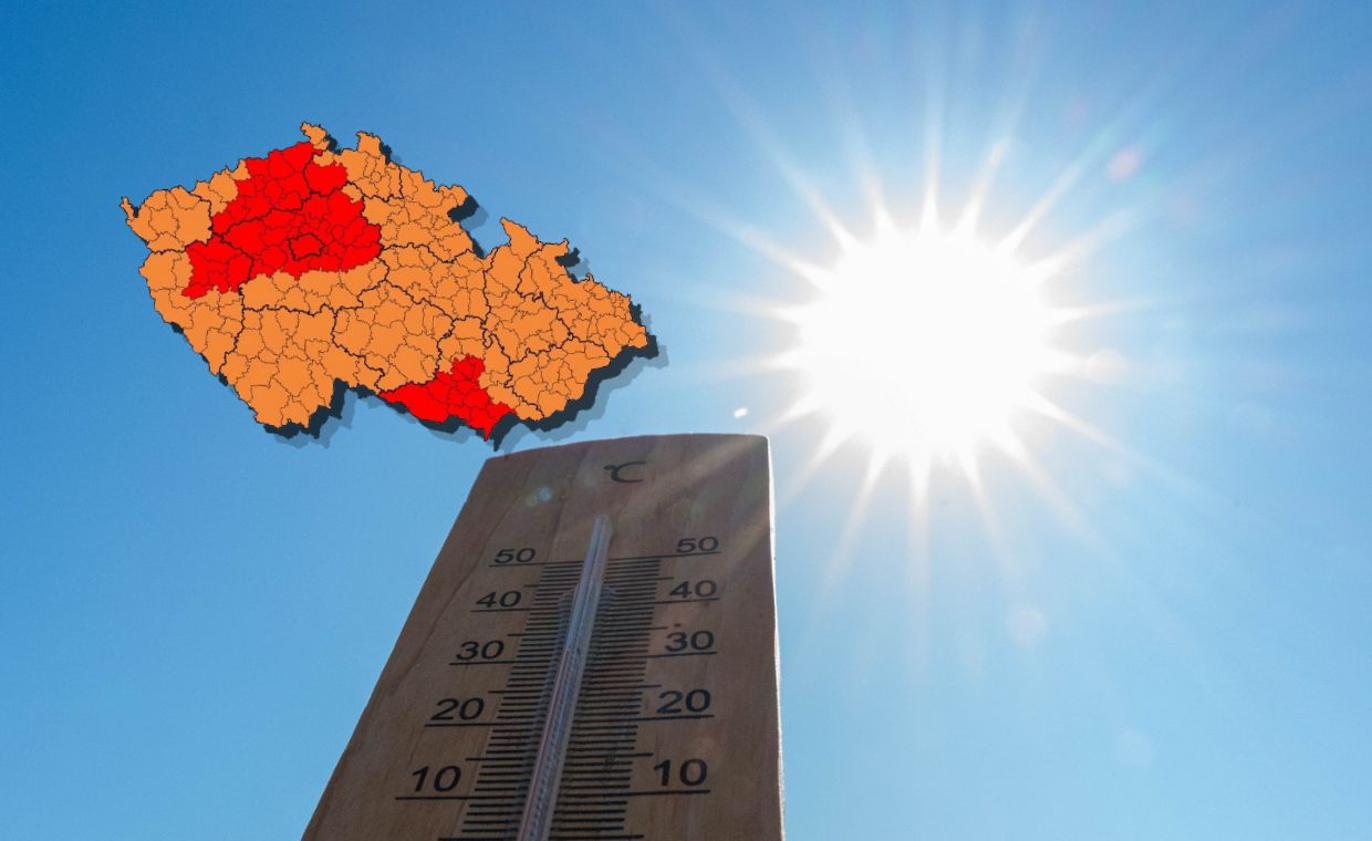 Czech Republic breaks heat record: 40.6°C in Doksany, peak still ahead