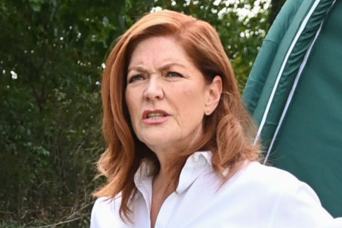 Dowbor z 26-letnią córką i zięciem w Hiszpanii. Czule się objęli