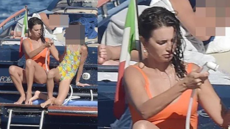 Penelope Cruz na wakacjach w Portofino