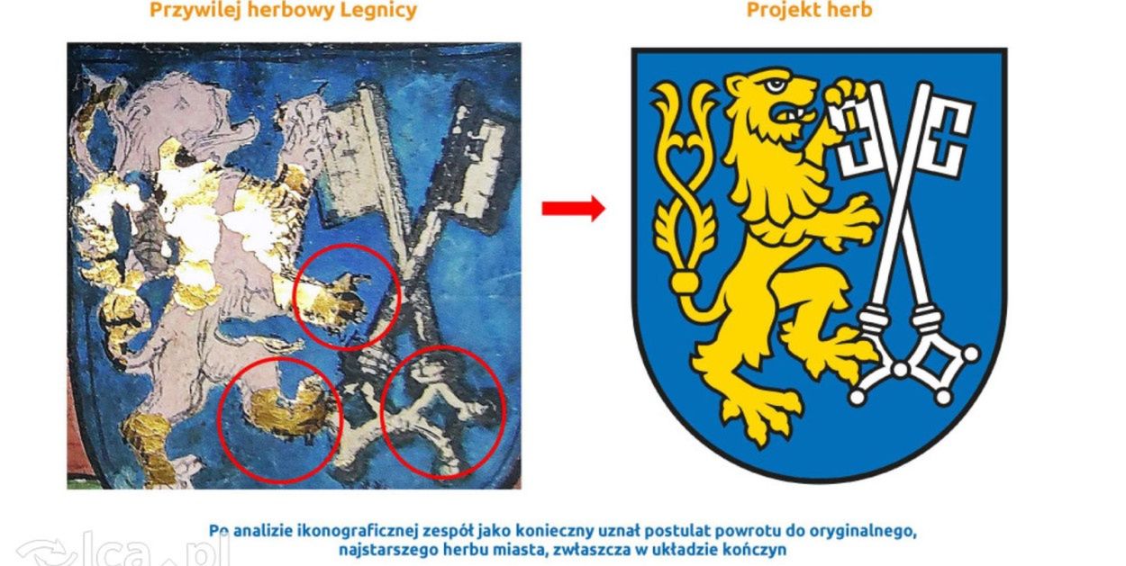 Legnica: Złoty lew i srebrne klucze. Tak będzie wyglądał herb