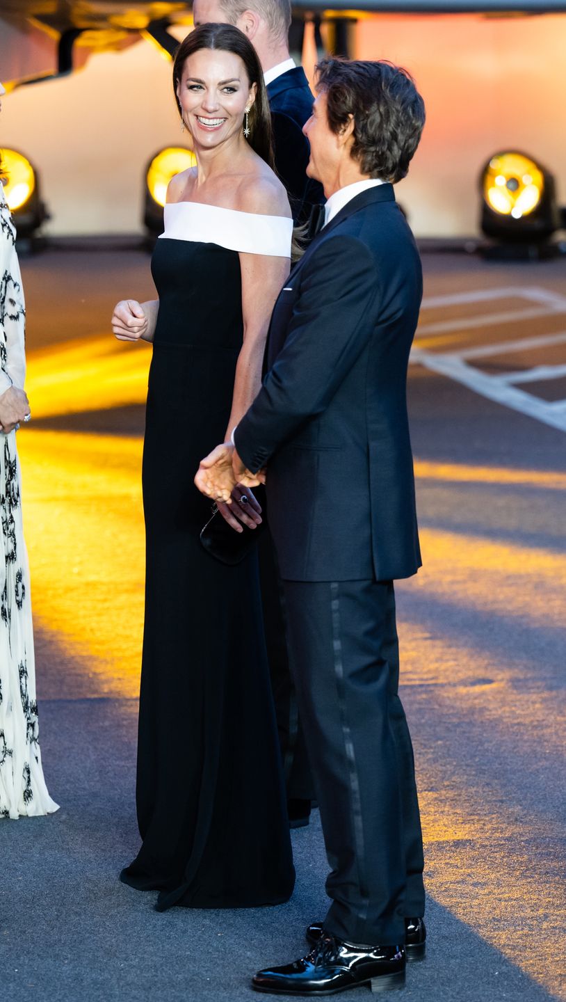 Kate i William wtapiają się w tłum znamienitych gości na premierze "Top Gun: Maverick". Zrobili wrażenie? 