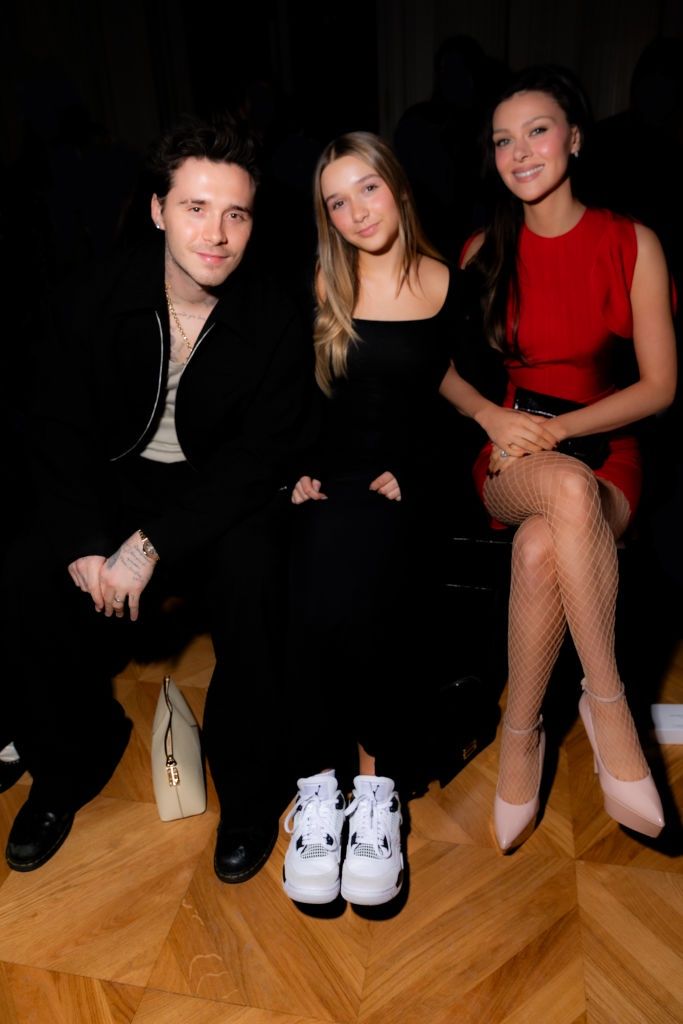 Brooklyn Beckham, Harper Beckham i Nicola Peltz