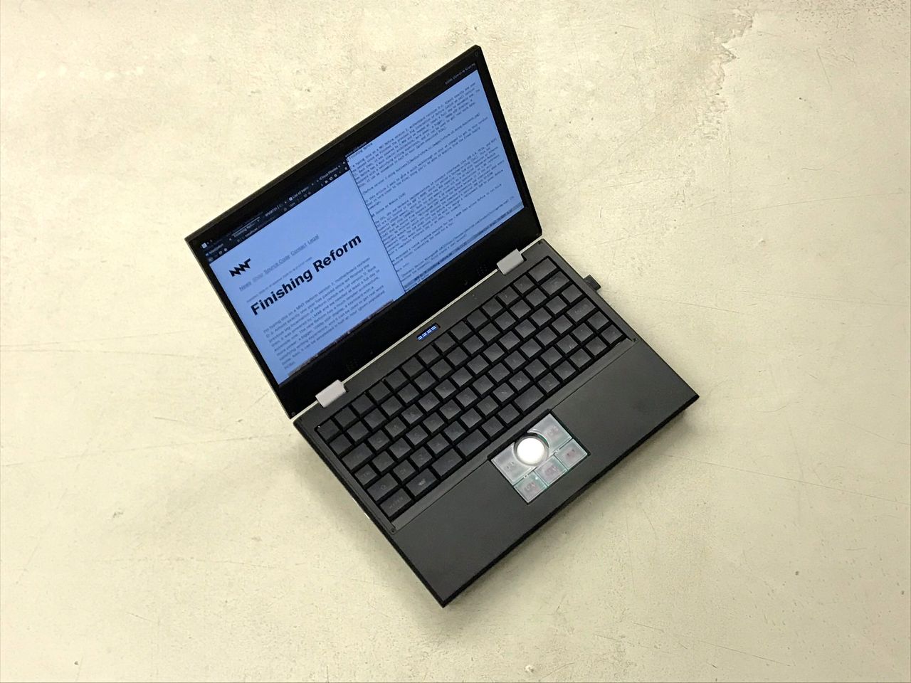 Laptop MNT Reform to w pełni otwarte rozwiązanie - zarówno sprzęt, jak i jego oporogrmowanie