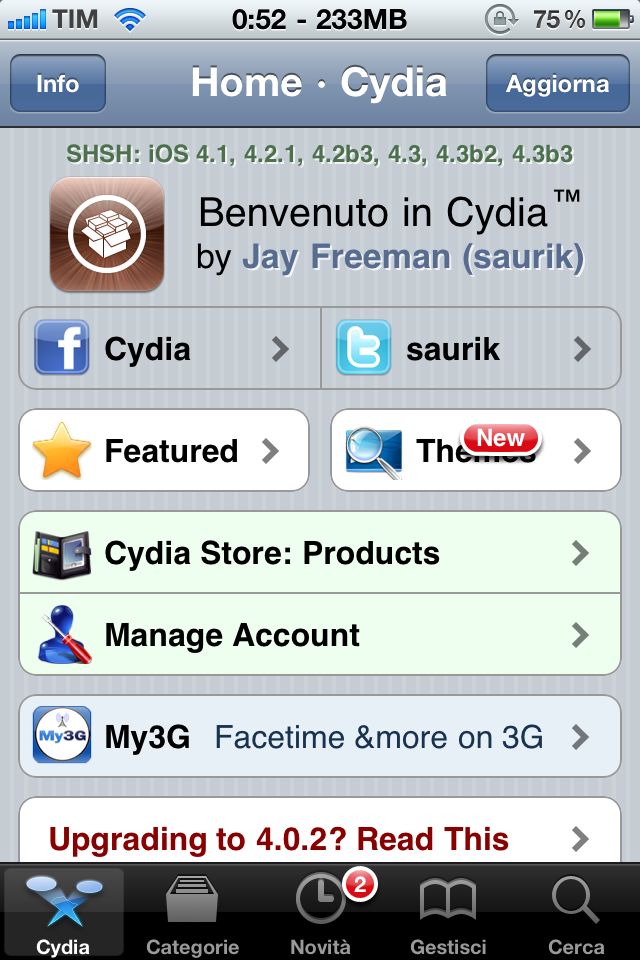 Cydia już działa!