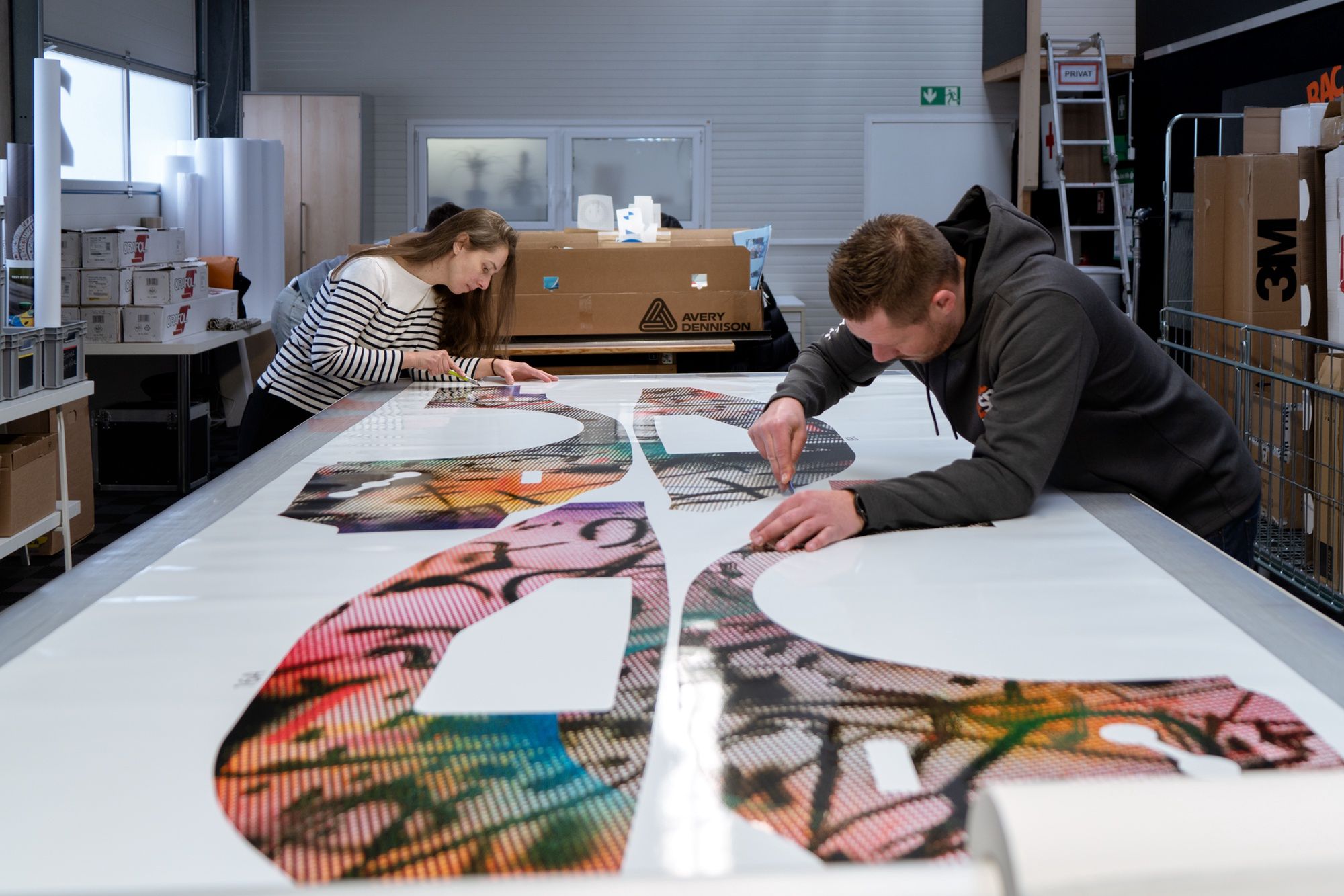 BMW M Hybrid V8 art car - proces powstawania