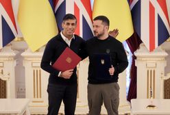 Zełenski i Sunak podpisali "historyczne porozumienie". Ma obowiązywać 10 lat
