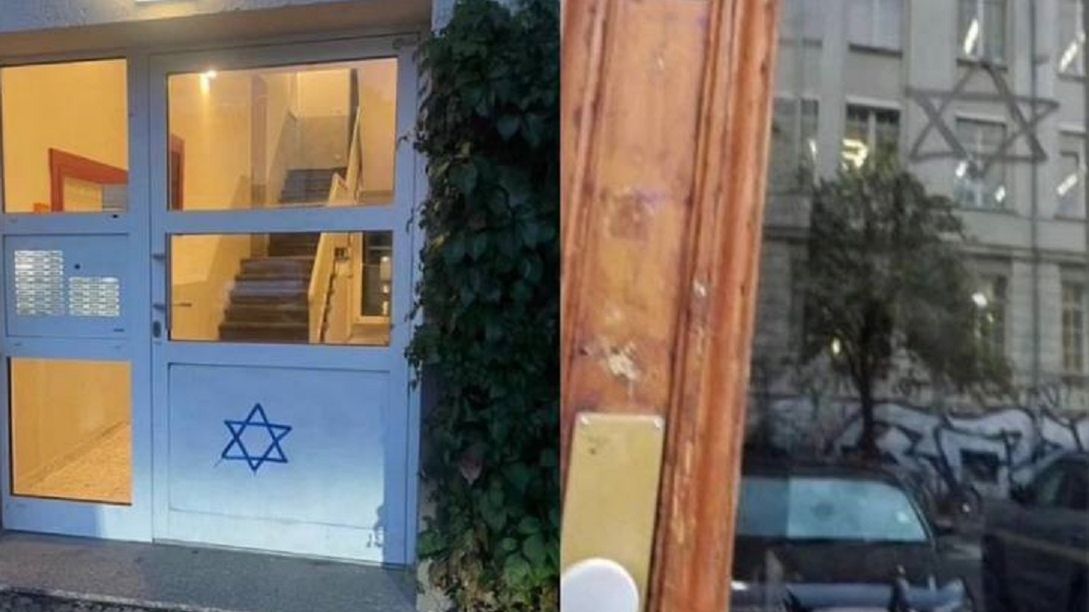 Skandaliczne oznaczenia na blokach w Berlinie