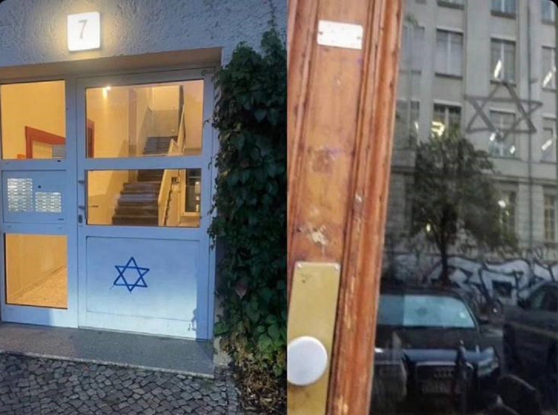 Disturbing reports from Berlin. Someone is marking houses with the Star of David