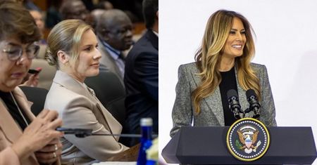 Marta Nawrocka przyjęła zaproszenie Melanii Trump do Waszyngtonu. Tak zaprezentowały się pierwsze damy (ZDJĘCIA)