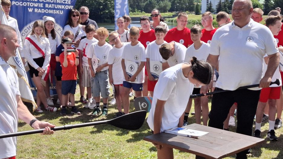 Rozpoczęcie sezonu letniego w bazie WOPR Radomsko w Zakrzówku Szlacheckim