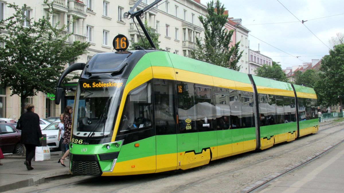 tramwaj w Poznaniu 