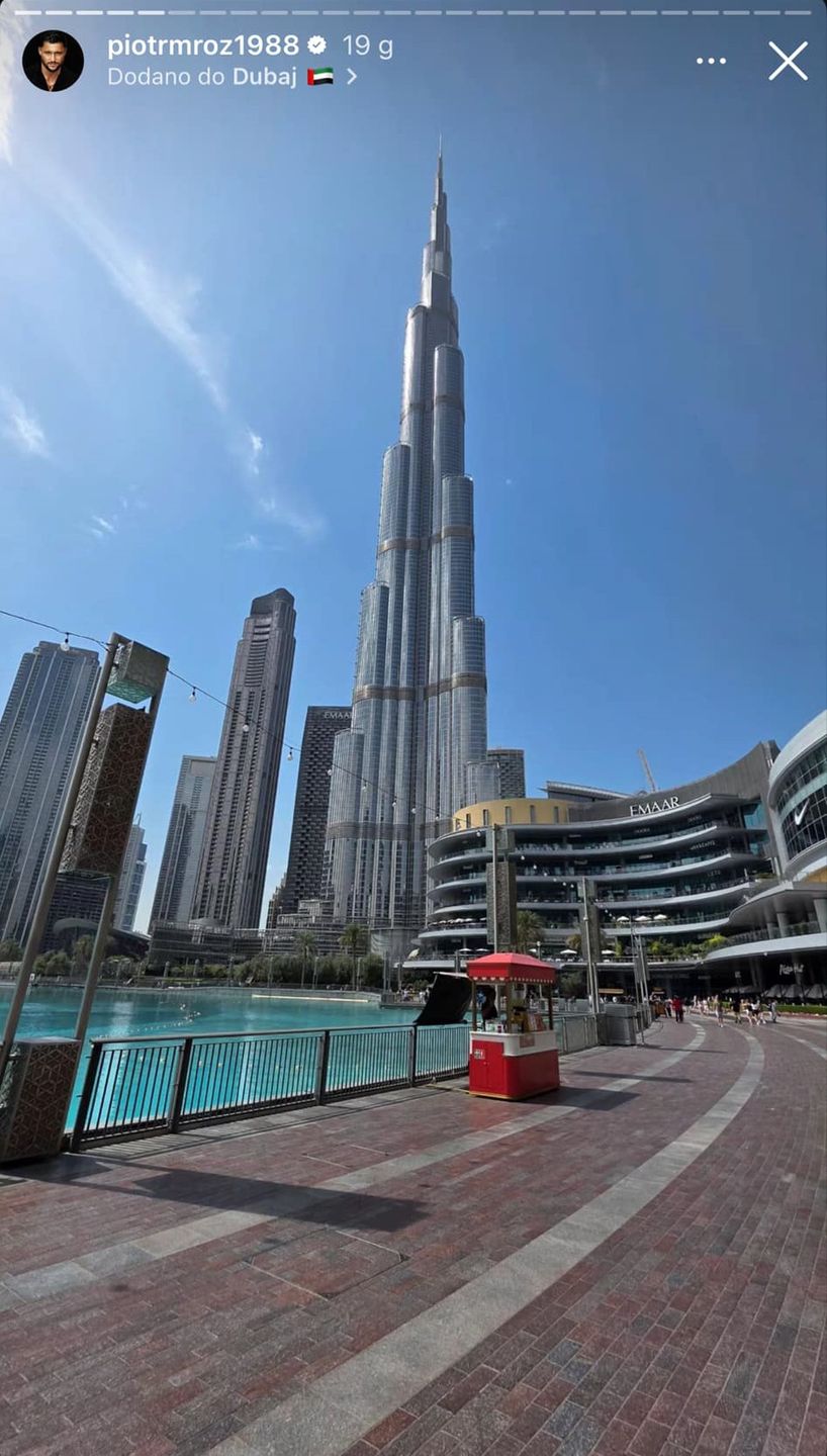 Piotr Mróz i Marta Krupa są razem w Dubaju?