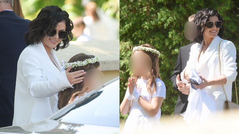 Tak wyglądała komunia córki Katarzyny Cichopek i Marcina Hakiela