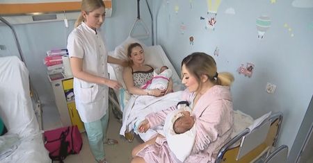 Tego sylwestra zapamiętają do końca życia. Trzy siostry spędziły wspólnie noc na porodówce