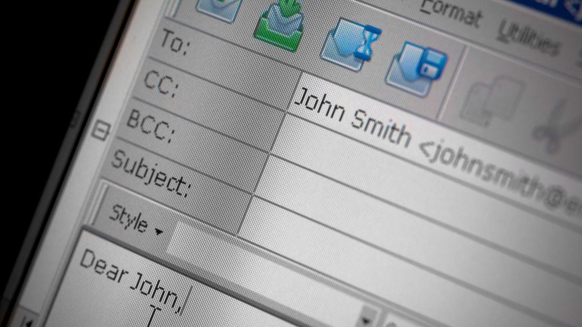 Wiadomość e-mail z depositphotos