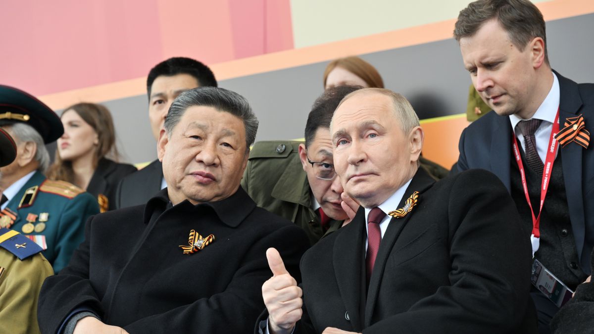 Xi Jinping i Władimir Putin