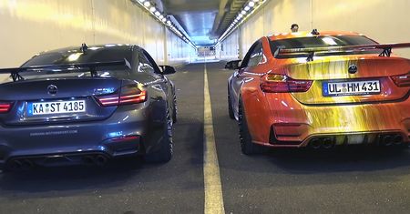 Pojedynek na wydechy: BMW M4 Hamann vs Akrapovič [wideo]