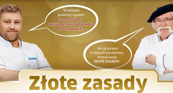 Somat Gold reklamowany przez Kurta Schellera i Tomasza Jakubiaka jako „najskuteczniejsza tabletka do zmywania” (wideo)