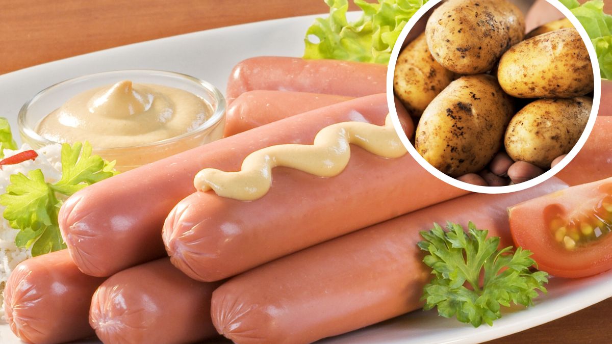 Parówka z ziemniaków - Pyszności