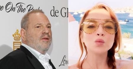 Lindsay Lohan BRONI Weinsteina: "Jest mi go żal. To nie jest w porządku"