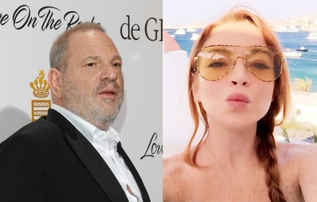 Lindsay Lohan BRONI Weinsteina: "Jest mi go żal. To nie jest w porządku"